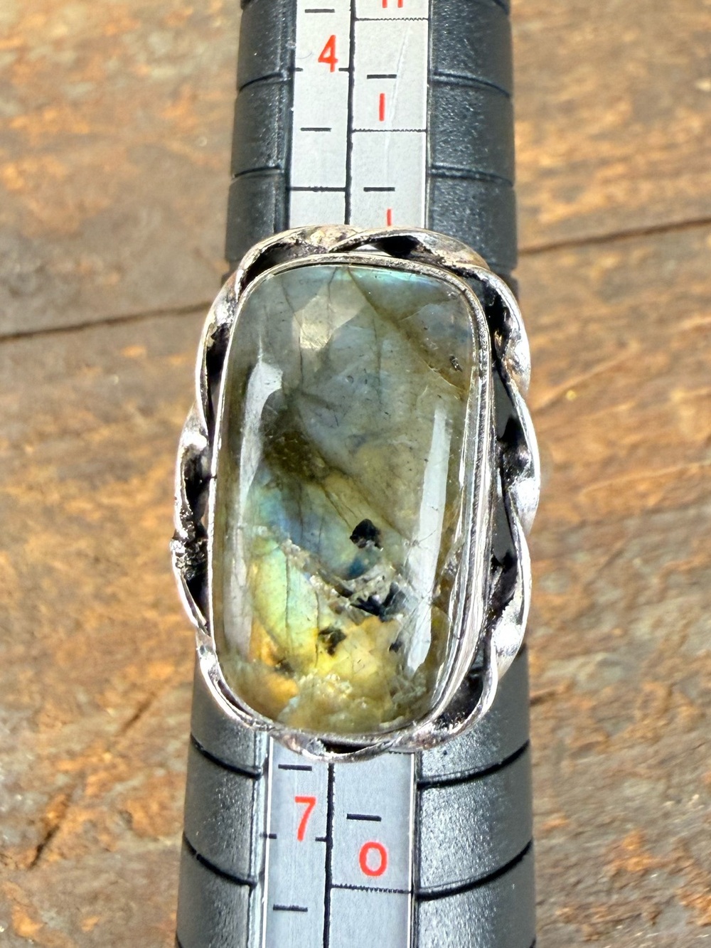 Labradorite 925 Sterling Silver Ring